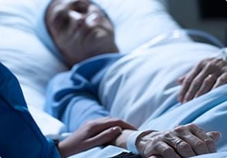 Patient in hospital